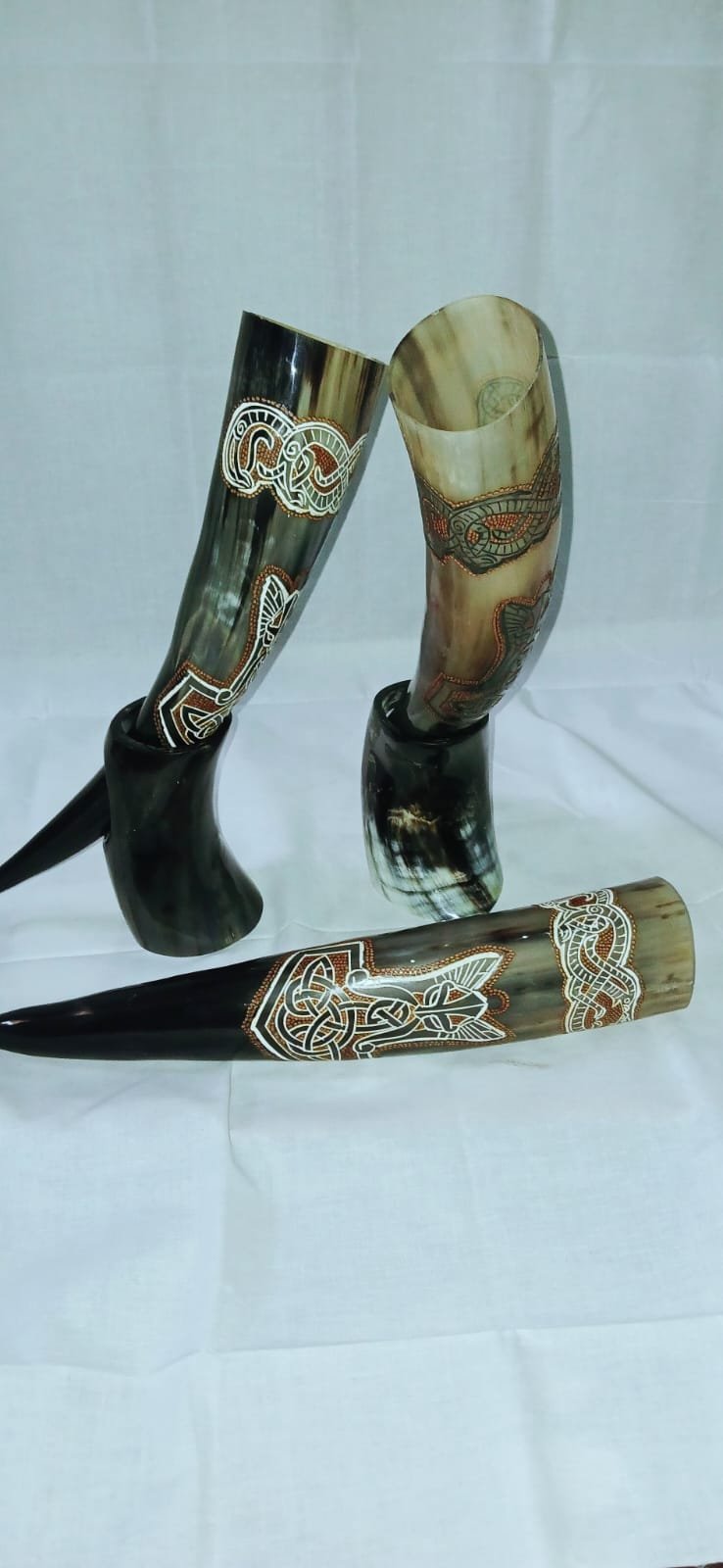Buffalo Horn Cutlery Set