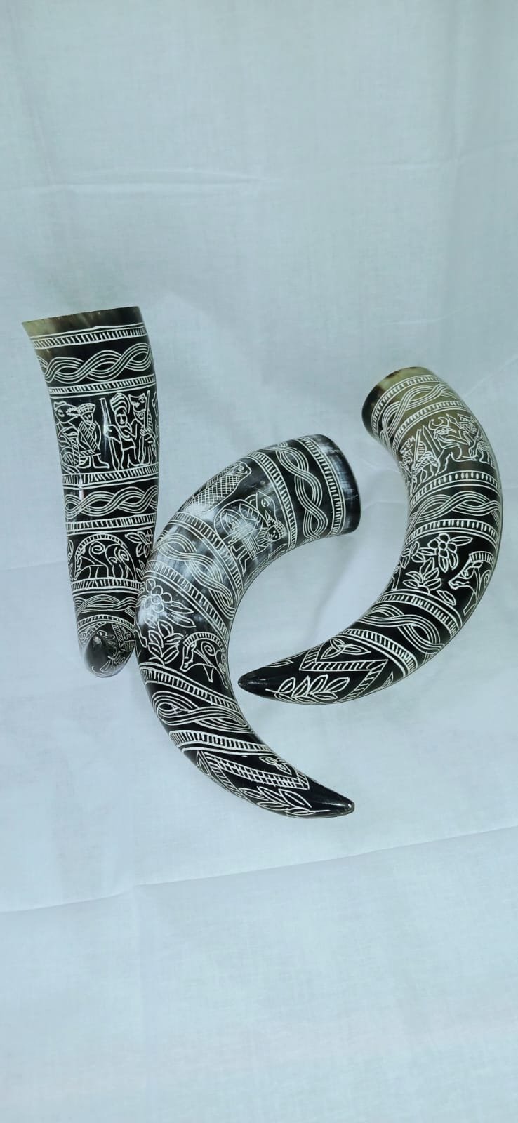 Buffalo Horn Cutlery Set