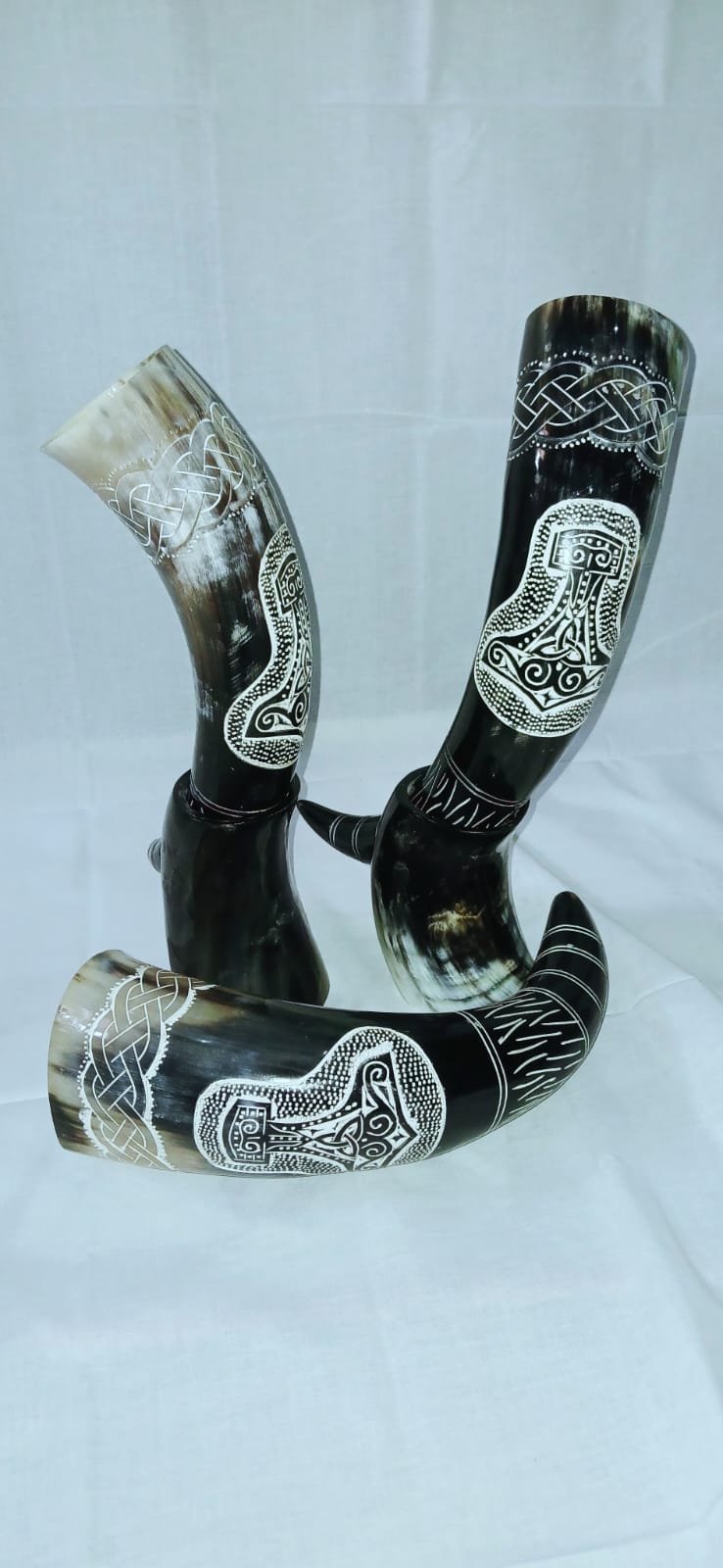Buffalo Horn Cutlery Set