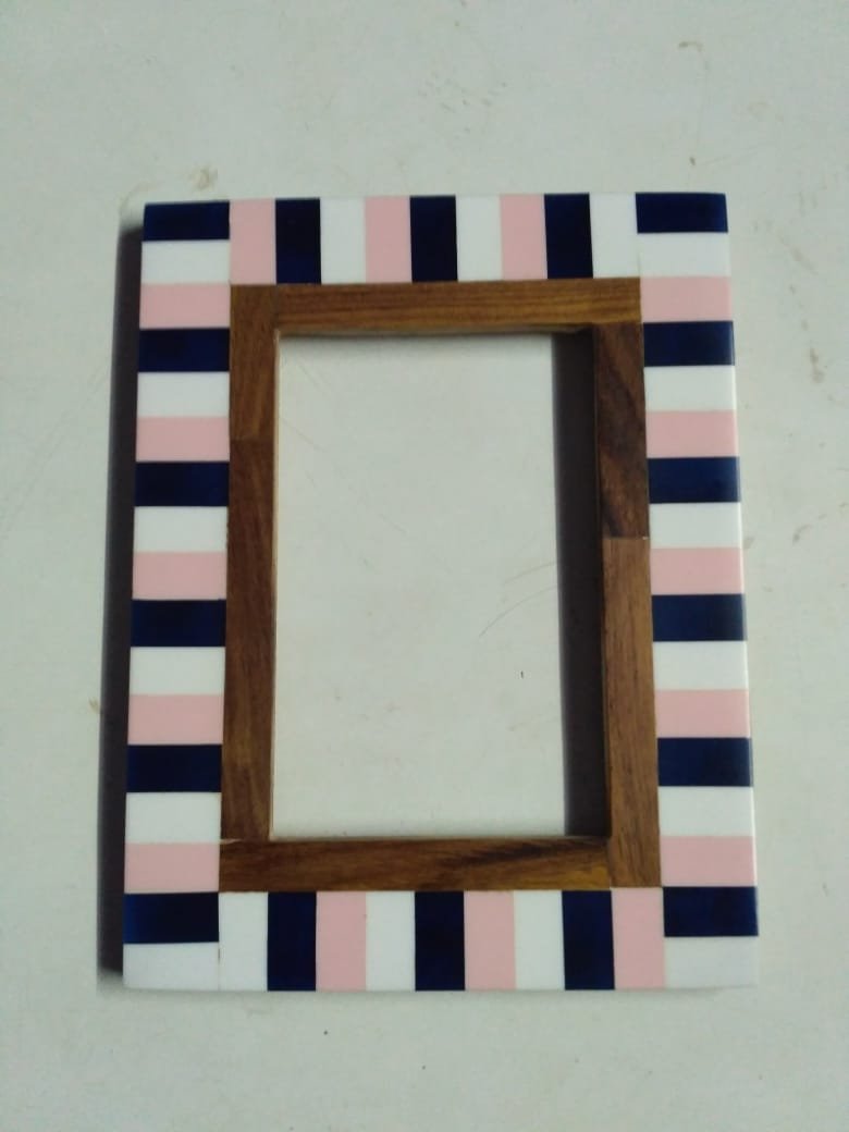 Wooden Resin Coaster Set